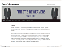 Tablet Screenshot of finestsreweavers.com